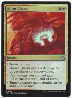 Boros Charm Foundations FDN 721 MTG Foil Uncommon - Image 1