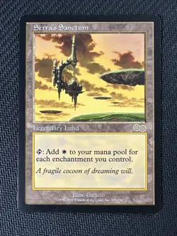 MTG Serra’s Sanctum - Urza’s Saga English Magic The Gathering NM - Image 1