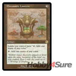 Chromatic Lantern (schematic) M/NM Magic MTG The Brothers' War Retro Artifacts - Image 1