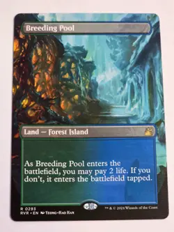 MTG - Breeding Pool Borderless - Ravnica Remastered - Image 1