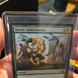 Magic The Gathering Heroic Intervention (109/184) LP - Image 2