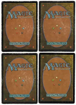 Might of Oaks x4 4x 1999 Urza's Legacy PLAYSET Green Rare Instant MTG HP AZ2 - Image 2