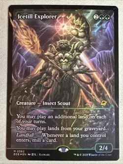 MTG / Icetill Explorer / EOE / #362 / FOIL (Showcase) / Rare / NM - Image 1