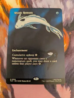 MTG Mystic Remora BORDERLESS 0016 TLE (NON-FOIL) - Image 1