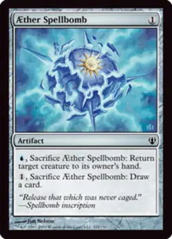 4x Aether Spellbomb NM-Mint, English Archenemy MTG Magic - Image 1