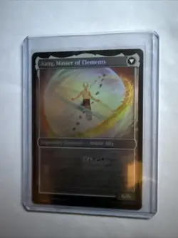 Avatar Last Airbender Aang Master of All Elements 207 Foil Near Mint - Image 2