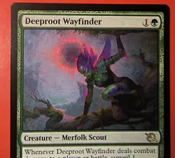 MTG: MOM - DEEPROOT WAYFINDER- NM, #0184 REGULAR, RARE - Image 2