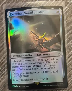 Excalibur, Sword of Eden MTG Universes Beyond: Assassin's Creed Foil - Image 1