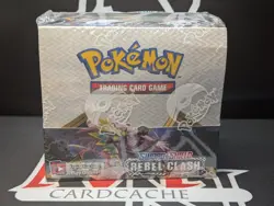 Pokemon 2020 Sword & Shield Rebel Clash Booster Box Factory Sealed - Image 1