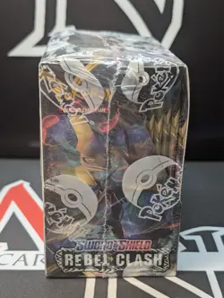 Pokemon 2020 Sword & Shield Rebel Clash Booster Box Factory Sealed - Image 2