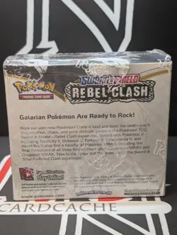 Pokemon 2020 Sword & Shield Rebel Clash Booster Box Factory Sealed - Image 3