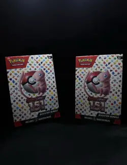 Two Pokemon 151 Booster Bundle TCG Scarlet & Violet Sealed (12 total packs) - Image 1