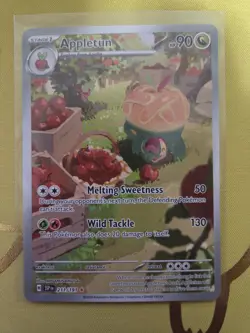 Pokemon TCG - Appletun Illustration Rare SV08: Surging Sparks 211/191 NM - Image 1