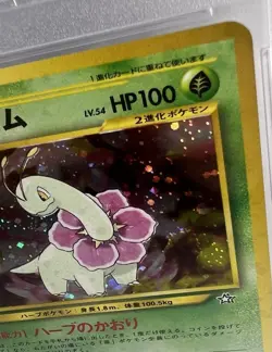 MEGANIUM Holo Premium File 154 Japanese Pokemon TCG PSA 9 Mint - Image 2