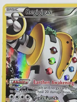 Regigigas Full Art Black Star Promo XY82 XY Holo 2015 Pokemon - Image 3