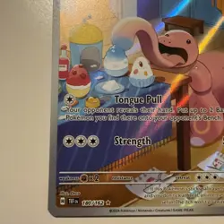 Lickitung Pokemon TCG SV- Temporal Forces 180/162 Illustration Rare NM - Image 5