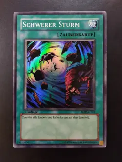 YUGIOH 2003 | HEAVY STORM | MRD-G142 | 1ST EDITION | GERMAN | EXCELLENT - VG - Image 1