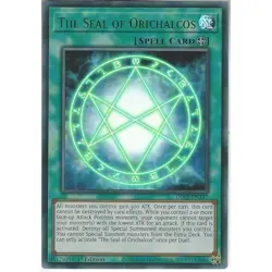 DLCS-EN137 The Seal of Orichalcos *PURPLE* Ultra Rare 1st Edition NM YuGiOh TCG - Image 1