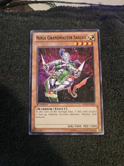 BP02-EN029 Ninja Grandmaster Sasuke Common 1st Edition Yugioh Card - Image 1