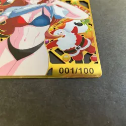WES - Goddess Story Gold METAL Card - Serial Number #001/100! Android 21 Anime - Image 2