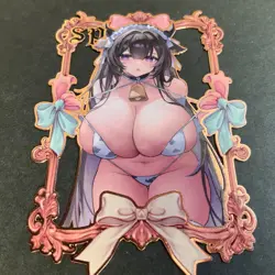 Goddess Story Gold METAL Card - Serial Number #142/200! Anime Bikini Girl READ* - Image 4