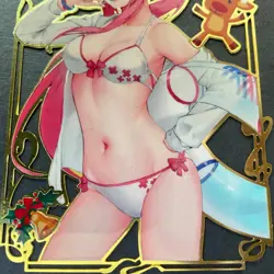 Goddess Story Gold METAL Card - Serial Number #007/200! Zero Two 2 *READ* - Image 3
