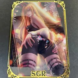 Goddess Story Gold METAL Card - Serial Number #003/200! Power Chainsaw *READ* - Image 1