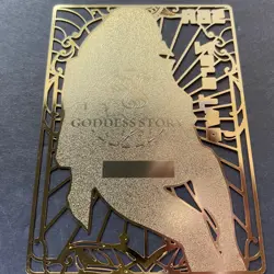 Goddess Story Gold METAL Card - NO Serial Number Zero Two 2 *READ* - Image 5