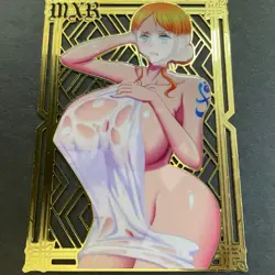 Goddess Story Gold METAL Card - Serial Number #117/200! Nami Bikini *READ* - Image 5