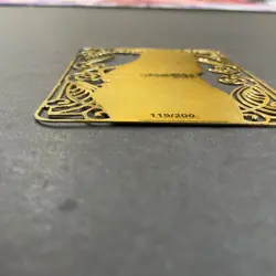 Goddess Story Gold METAL Card - Serial Number #119/200! Power Chainsaw *READ* - Image 5