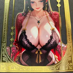 Goddess Story Gold METAL Card - Serial Number #054/100! BOA Bikini Anime *READ* - Image 3
