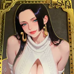 Goddess Story Gold METAL Card - Serial Number #193/200! BOA Hancock *READ* - Image 2