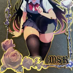 Goddess Story Gold METAL Card - Serial Number #011/100! Demon Slay *READ* - Image 3