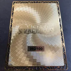 Goddess Story Gold METAL Card - Serial Number #092/100! Nami One P *READ* - Image 5