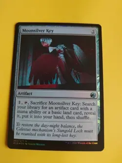 Moonsilver key. MID FOIL artifact MTG Card. - Image 2