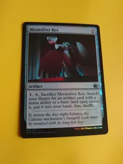 Moonsilver key. MID FOIL artifact MTG Card. - Image 3
