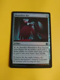 Moonsilver key. MID FOIL artifact MTG Card. - Image 4