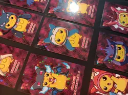 Pikachu Poncho Set STAR Holo Team Rocket Card Database Peru Pokemon Full Set - Image 3