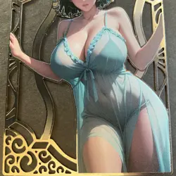 Goddess Story Gold METAL Card - Serial Number #066/200! One P Girl *READ* - Image 3