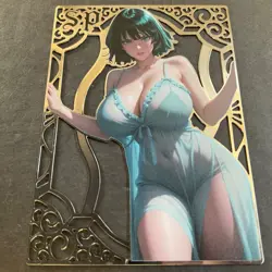 Goddess Story Gold METAL Card - Serial Number #066/200! One P Girl *READ* - Image 4