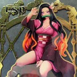 Goddess Story Gold METAL Card - Serial Number #042/200! Demon Slay *READ* - Image 2