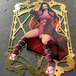 Goddess Story Gold METAL Card - Serial Number #042/200! Demon Slay *READ* - Image 4