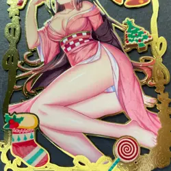 Goddess Story Gold METAL Card - Serial Number #040/200! Demon Slay *READ* - Image 3