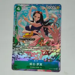 Chinese-Nico Robin OP09-033 One Piece Card Championship 25-26 Regionals Season - Image 1
