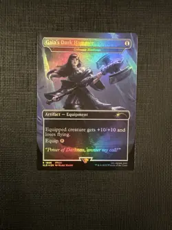 Gaia's Dark Hammer #1866 | Near Mint FOIL | Secret Lair Drop Magic MTG - Image 1