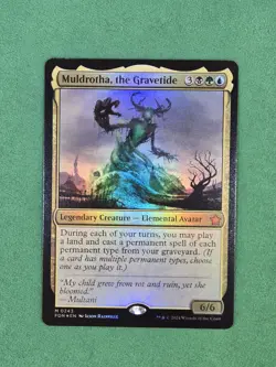 MTG Magic the Gathering Muldrotha, the Gravetide (Foil) Foundations - Image 3