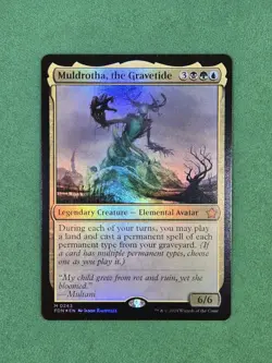 MTG Magic the Gathering Muldrotha, the Gravetide (Foil) Foundations - Image 5
