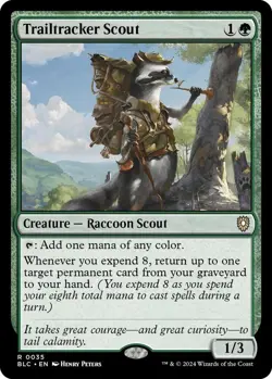 MTG Bloomburrow Commander - Trailtracker Scout - Image 1