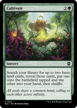MTG Bloomburrow Commander - Cultivate - Image 1