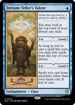 MTG Bloomburrow Commander - Fortune Teller's Talent - Image 1